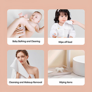 2025 Hot Bán Lang Kiều Bền Không Dệt Vải Du Lịch Khăn Cho Nhà Sử Dụng Với Thân Thiện Với Môi Phân Hủy Sinh Học Hình Dạng Thiết Kế Di Động - Product Image 2