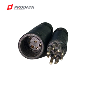 ชุดสายไฟขั้วต่อสายไฟกลมชาย9พินสำหรับตัวควบคุม E-BIKE มอเตอร์สำหรับรถยนต์ - Product Image 1