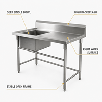 Meja Pemanas Insulasi Perak Stainless Steel 201/304 untuk Peralatan Dapur Komersial, Sekolah, dan Hotel