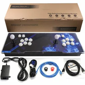Kann DIY Arkade-Joysticks & Buttons JAMMA 4710 in 1 Retro Video Arcade Spiel VGA HD Output Spiel Konsole Box 6S