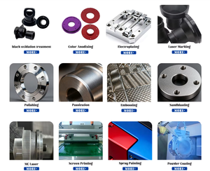 Pièces détachées d'impression 3D en aluminium et acier inoxydable personnalisées, usinage de pièces métalliques, traitement CNC, pièces d'usinage CNC, service de machine - Product Image 3