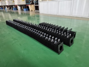 सीएनसी रास्ता कवर अनुकूलित Accordion कवर तह प्रकार रबर धौंकनी धूल कवर - Product Image 6