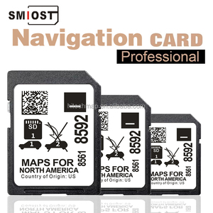 SMIOST Navig carte GPS Navigation voiture SD Sat Nav carte CID voiture mémorial 32GB amérique pour Chevrolet Colorado 2016 GMC 8592 - Product Image 2