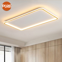PUZHUOER Salon Ceil Lampe Moderne Salon Décoration Maison Intelligente Télécommande App Contrôle Balcon Led Plafonnier