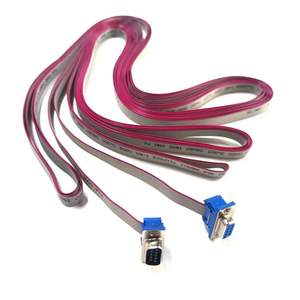 DB9 kabel transmisi Data seri 10 Meter kabel pita datar Pin ke Perempuan - Product Image 1