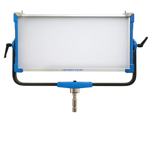 Yidoblo Tv Studio Lights Blue Panel High Power AI-3000C 300w Film Shooting Panel Light Dimmable 2800k-9990k CRI 95 LCD Display