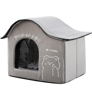 Solide Sommer-Kühlhundehütte Umweltfreundliches 600D Oxford-Gewebe Kühlendes Haustierbett für Kühlheit bei Warmem Wetter - Product Image 5