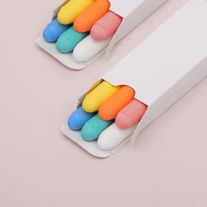 <span class=keywords><strong>Tiza</strong></span> Ecológica Multicolor, <span class=keywords><strong>Mini</strong></span>, Soluble en Agua, Sin Polvo, para Pizarra, Material Duradero - Product Image 4