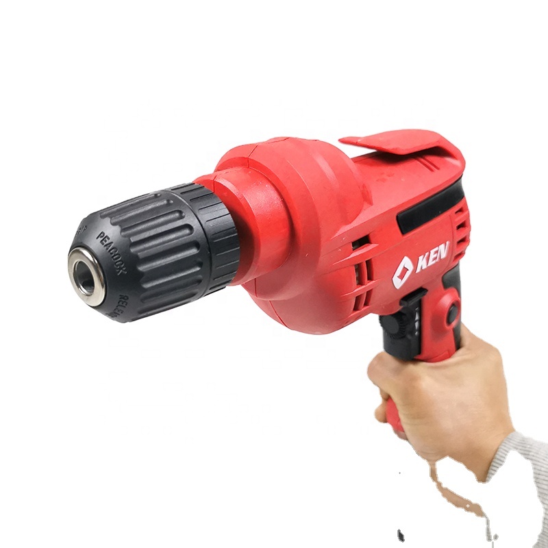 Кен 6520JER ручная дрель электрическая дрель шуруповерт для дома Многофункциональный Контроль скорости пистолет промышленный 220 В 24,5*20,2 см 10 мм