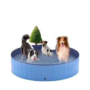 Новые тенденции Складная собачья ванна для домашних животных бассейн складной собачий бассейн для домашних животных бассейн для купания бассейн для собак кошек и детей
