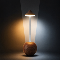 Lampe de bureau LED RGB à hauteur réglable, base pivotante, rechargeable par USB, à intensité variable tactile, pour le jeu, le bureau, l'étude et l'usage quotidien