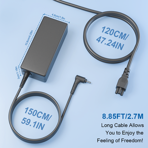 Adaptateur pour ordinateur portable 65W 3.0mm*1.1mm 19V 3.42A pour <span class=keywords><strong>Acer</strong></span> Aspire 1/5/Aspire/Swift/Chromebook/Spin avec câble secteur US/UK/EU/AU – Fournisseur de premier plan - Product Image 4