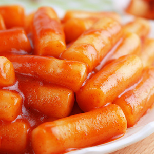 Gâteau de riz coréen épicé <span class=keywords><strong>Topokki</strong></span>, délicieux et instantané, nourriture coréenne - Product Image 3