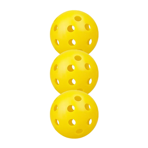 Balle de cornichon d'intérieur extérieure en plastique de nouveau style standard 40/26 trous boule de pickleball de moulage par injection professionnelle - Product Image 4