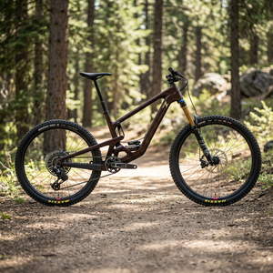 Vélo de montagne confortable à 12 vitesses en fibre de carbone avec roues en alliage d'aluminium, suspension intégrale et cadre haute résistance - Product Image 3