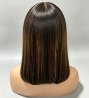 Nouvelle Arrivée Perruque Bob Lace Front HD en Cheveux Humains Vierges 100% Personnalisée, Cuticules Alignées, Densité 180%, Toutes Couleurs