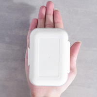 Boîte de rangement pour pilules en forme de bonbon de Noël, en plastique PP, moulée par injection, mini-organisateur portable pour cadeaux de fêtes - Vente chaude