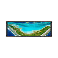 Modul Layar LCD IPS TFT Huaxin 6,86 Inci 1280*480 Antarmuka MIPI Layar Sentuh Tampilan Lebar Otomotif
