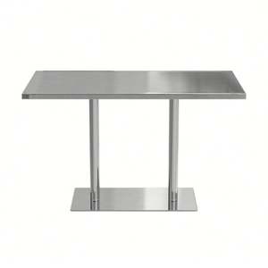 Ensembles commerciaux de chaise de table basse de bar de café dinant des meubles pour le siège de cabine d'acier inoxydable de restaurant pour l'usage de magasin - Product Image 6