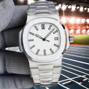 Reloj de Lujo de Acero Inoxidable de 8.3 mm de Grosor, Cuarzo, 20 mm, Analógico-Digital, Resistente a Impactos, Estilo Ejecutivo, Unisex, de Alta Gama - Product Image 2