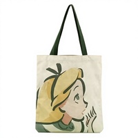 Bolsa de Algodón con Compartimento para Portátil, Lona Extra Resistente de 18 oz, 380 GSM, Bolsa de Compras con Correa Extraíble, Cumple con la Normativa BSCI, Bolsa con Cordón