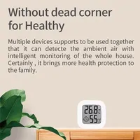 Capteur intelligent de température et d'humidité Tuya Zigbee 3.0, hygromètre numérique sans fil, thermomètre pour serre, cave à vin, maison