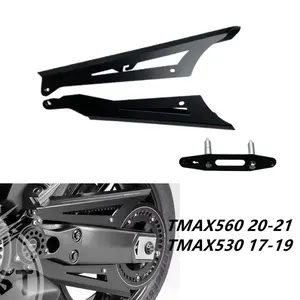 For Yamaha TMAX560 TMAX 560 2020 2021 2022 T-MAX Tech MAX Motorcycle Parts Belt Guard Cover Protector Chain Decorative Guard