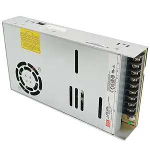 평균 웰 600W 단일 출력 스위칭 전원 공급 장치 LRS-600 시리즈 5V 12V 24V 48V Meanwell