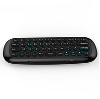 2.4G sans fil Mini clavier télécommande avec récepteur TV PC moniteur USB récepteur assistant vocal contrôleur