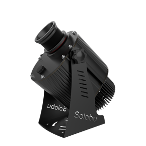 Proyector de Publicidad HD Rotatorio Solobu de 100W, Impermeable IP68, Proyector Gobo para Exteriores, Proyector de Luz de Bienvenida con Gobo Personalizado - Product Image 2