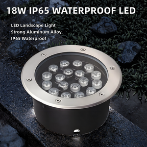 Lampe LED encastrée extérieure haut de gamme, étanche IP65, 6W 9W 12W 18W, pour terrasse, escalier, sol, éclairage au sol - Product Image 1