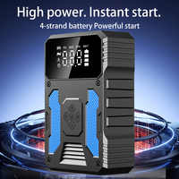 Chargeur de batterie de voiture 3000A, booster de batterie, batterie au lithium, pompe à air portable pour pneus de voiture, démarreur de saut
