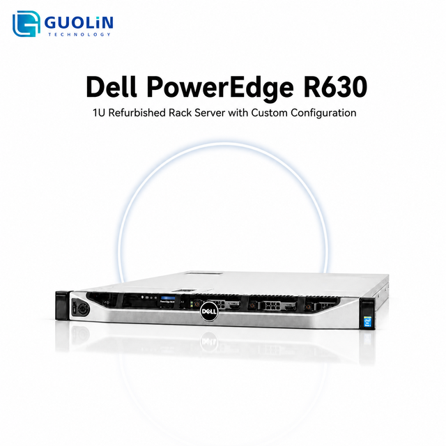 Used 1U Rack Server Customizable CPU RAM SSD HDD RAID for Virtualization and Enterprise Data Center Compute Dell PowerEdge R630