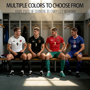 Maillot de football personnalisé entièrement imprimé numériquement, maillot de football de haute qualité pour <span class=keywords><strong>joueurs</strong></span> et supporters, uniforme de football en polyester à séchage rapide - Product Image 2