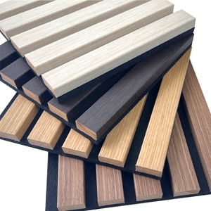 Panneau mural à lattes Panneaux muraux en bambou Panneaux muraux en <span class=keywords><strong>bois</strong></span> - Product Image 4