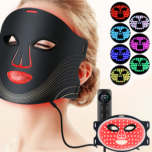 Masques de luminothérapie personnalisés rouges et infrarouges, masques faciaux LED 7 couleurs pour le soin de la peau - Product Image 1