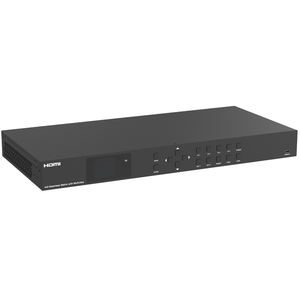 Conmutador HDMI 4x2 <span class=keywords><strong>4K</strong></span> 60HZ <span class=keywords><strong>HDR</strong></span> para Matriz 4 Entradas 2 Salidas con Descodificador HDCP2.2, Extractor de Audio/Reproductor <span class=keywords><strong>Blu</strong></span>-<span class=keywords><strong>ray</strong></span> ARC, Mini Sistema - Product Image 4