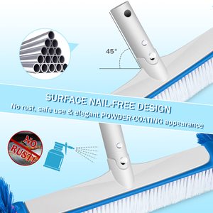 Tête de <span class=keywords><strong>brosse</strong></span> ronde de <span class=keywords><strong>piscine</strong></span> 18 pouces brosses de nettoyage de <span class=keywords><strong>filtre</strong></span> de spa en nylon de <span class=keywords><strong>piscine</strong></span> tête de <span class=keywords><strong>brosse</strong></span> de <span class=keywords><strong>piscine</strong></span> à 360 degrés nouvelle <span class=keywords><strong>pour</strong></span> le nettoyage - Product Image 3