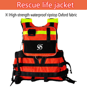 Equipo de rescate de emergencia marina, chaleco salvavidas de trabajo de la mejor calidad, ISO12402-4 - Product Image 3
