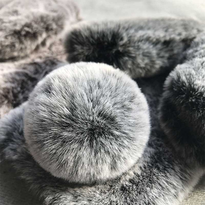 Ốp Lưng Điện Thoại Mềm Mịn Ốp Lưng Thiết Kế Lông Thỏ Thỏ Lấp Lánh Đính Kim Cương Cho <span class=keywords><strong>iPhone</strong></span> 6S 7 8 Plus SE 2020 - Product Image 2