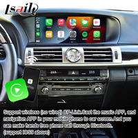 واجهة كاربلاي وأندرويد أوتو لاسلكية من Lsailt بسعة 8 جيجابايت لسيارات لكزس LS460 2012-2017، مجموعة ترقية متكاملة مع متجر جوجل بلاي وسبوتيفاي