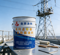 Peinture à point d'éclair élevé de qualité industrielle, émail alkyde pour portails métalliques en fer, couche de finition anti-corrosion et anti-rouille