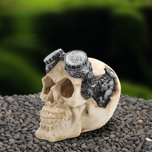 Caja de Plástico Cuadrada Ecológica de 1 Litro, Escondite Clásico con Forma de Calavera para Reptiles, Lagartos, Serpientes, Geckos, Tortugas, Peces, Accesorios para Acuarios - Product Image 4