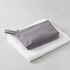 KEIRYO Trousse de toilette minimaliste écologique recyclée, rembourrée, imperméable, multi-couches, sac de rangement léger pour voyage - Product Image 5