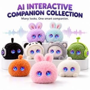 Pelota de Peluche Interactiva con Chat de Voz IA, Juguete Educativo Multilingüe, Portátil, Regalo Sorpresa de Cumpleaños, Recuerdos para Fiestas - Product Image 6