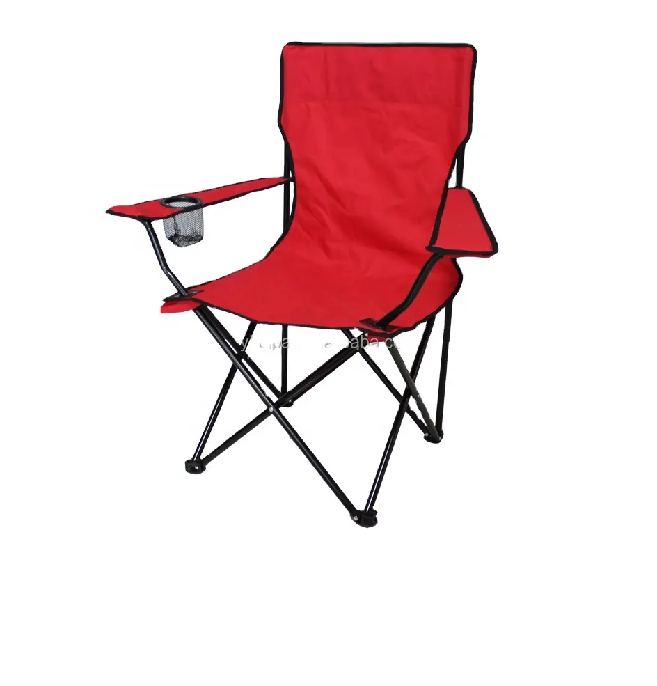 Pieghevole pesca sedia da campeggio sedia di spiaggia sedia con borsa per il trasporto e supporto di tazza