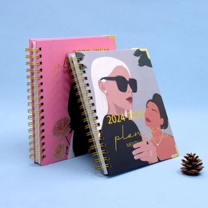 Custom Printing kertas Spiral buku harian Agenda Harian Mingguan pengatur bulanan perencana kustom logo spiral Notebook pabrik - Product Image 4