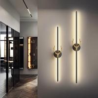 Lámpara de Pared Moderna y Sencilla con Diseño de Asta de Ciervo, Luz Creativa de Tendencia para Dormitorio, Estudio, Sofá y Pared de Fondo de TV