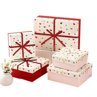 Boîte cadeau, boîte cadeau d'anniversaire, boîte vide, boîte cadeau haut de gamme avec couvercle rabattable, boîte cadeau pour filles, nouvelle boîte cadeau souvenir