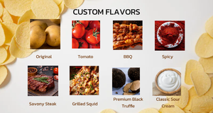 Papas Fritas Halal Certificadas, Bajo Contenido Calórico, Sabor Crema Agria y Cebolla, Tamaño Portátil de Bolsillo, OEM, para Oriente Medio, Se Acepta MOQ Bajo - Product Image 3